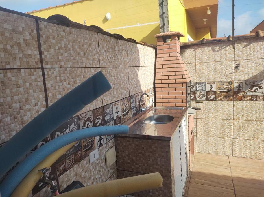 Casa Cond Fechado Com Piscina Diaria Gratis Villa Itanhaém Exteriör bild