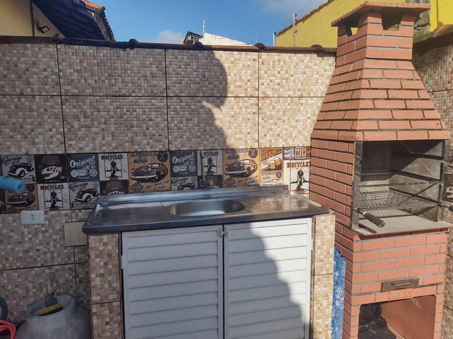 Casa Cond Fechado Com Piscina Diaria Gratis Villa Itanhaém Exteriör bild