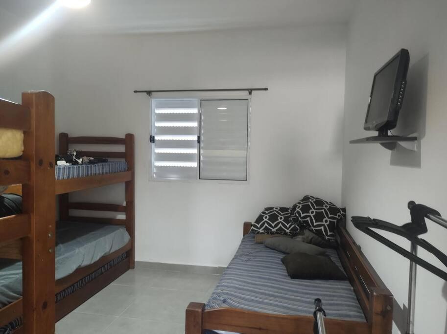Casa Cond Fechado Com Piscina Diaria Gratis Villa Itanhaém Exteriör bild